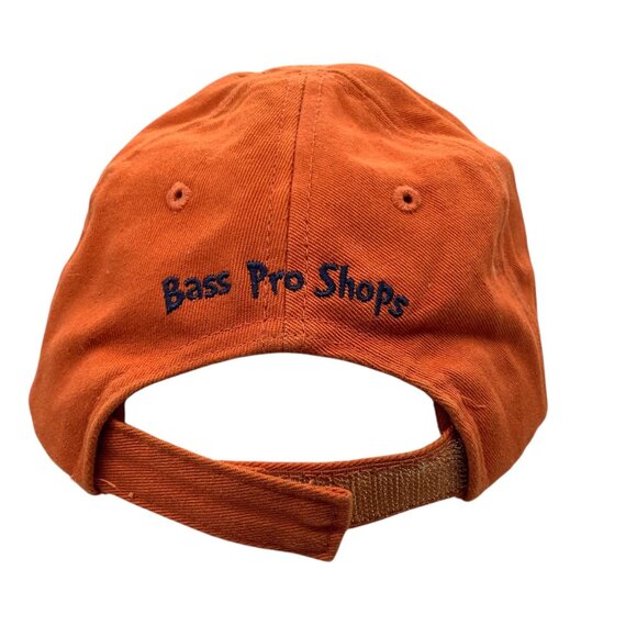 Bass Pro Shops Orange My First Fishing Hat Toddler Size 2-4 Baseball Cap Cotton - Picture 4 of 8